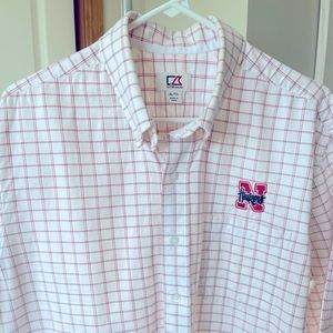 Cutter & Buck Long Sleeve Husker Botton Up Sport Shirt